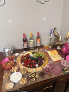 mobile charcuterie for a girls night in dallas